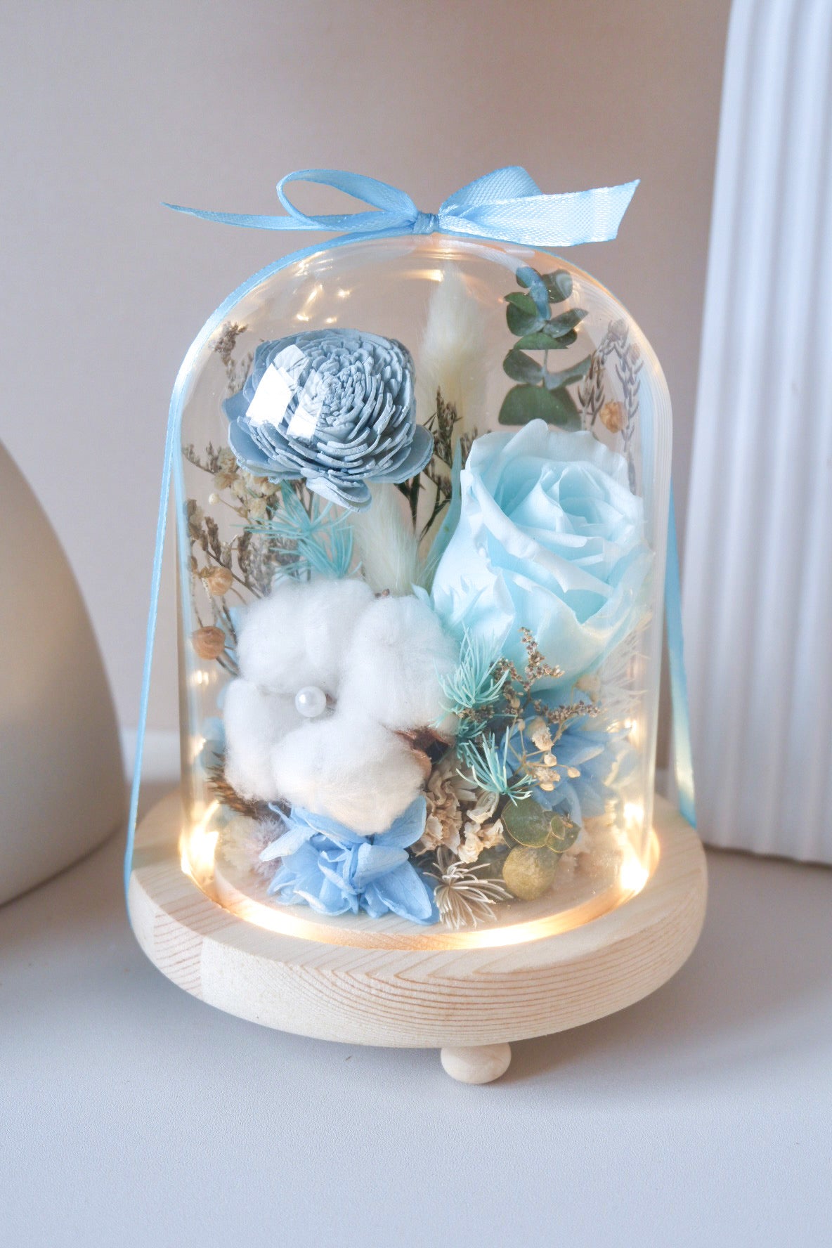 Kai Preserved Flower Bell Jar