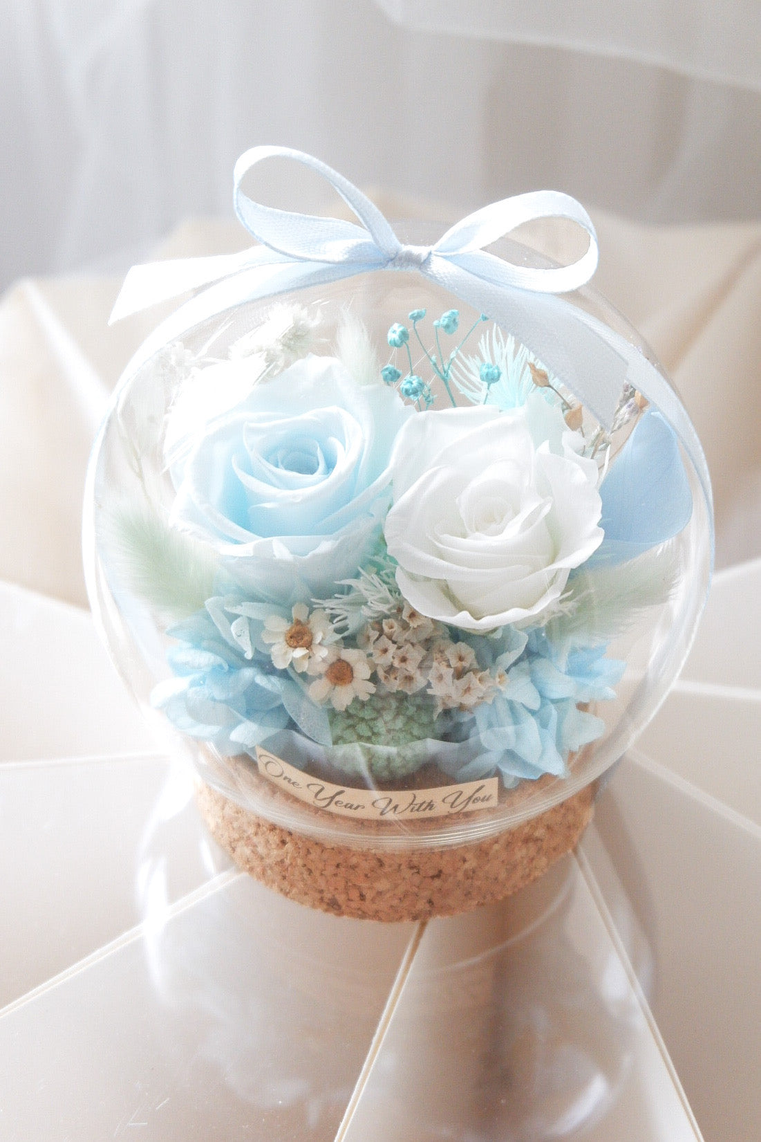Skye Petit Preserved Flower Snow Globe