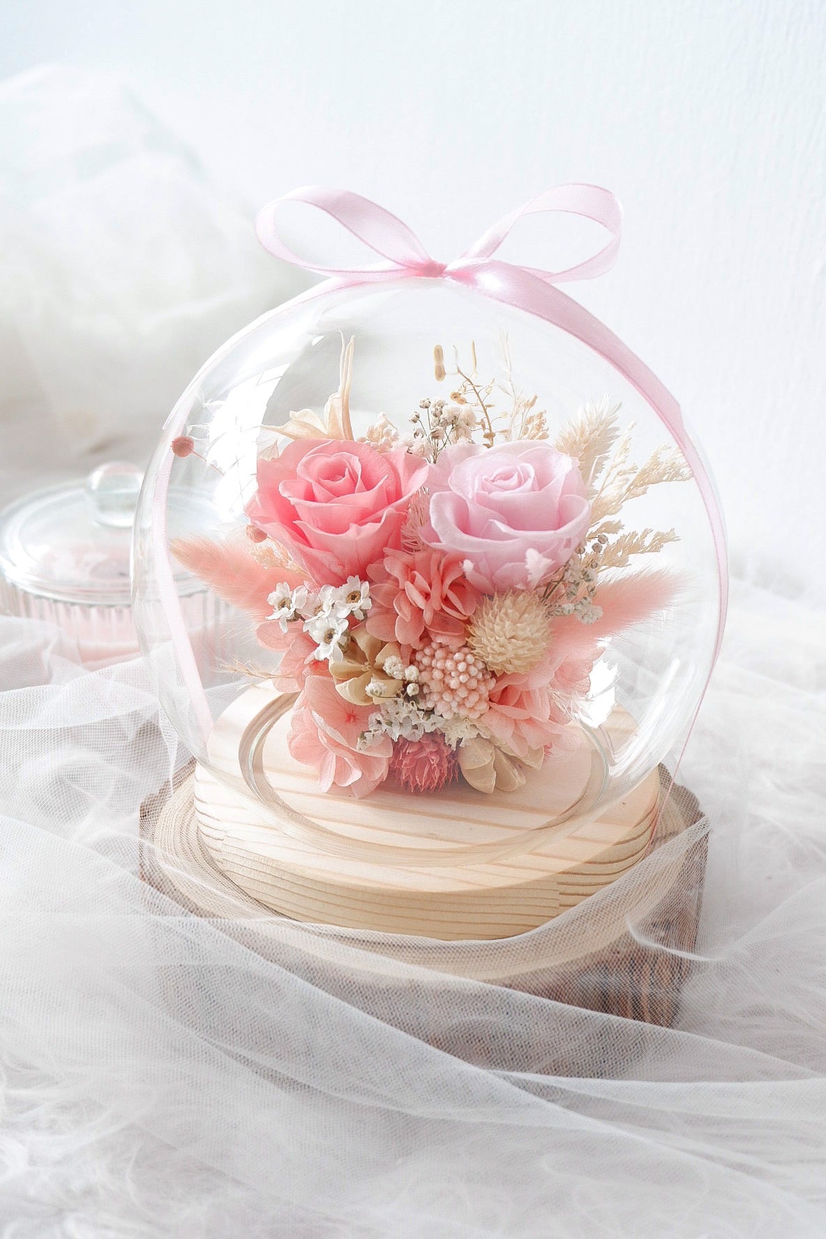 Coral Preserved Standard Snow Globe