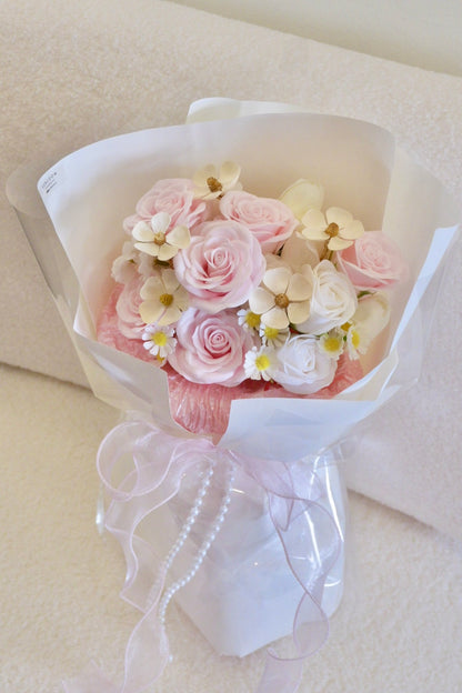 Dawn Soap Flower Bouquet (Pink)