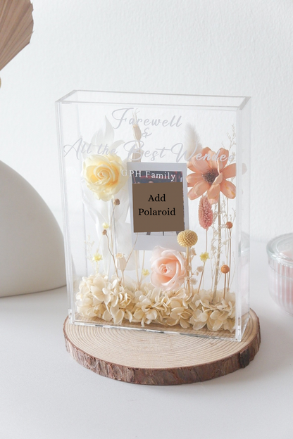 Honey Preserved Acrylic Frame