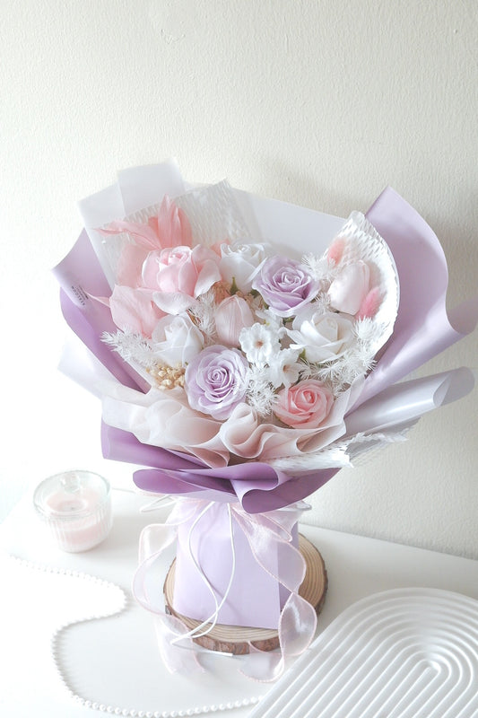 Aster Soap Flower Bouquet