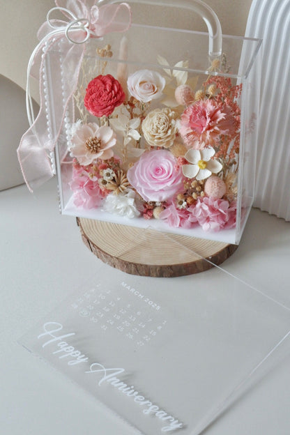 Belle Classy Bag Preserved Acrylic Frame