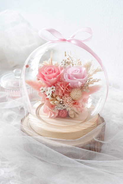 Coral Preserved Standard Snow Globe