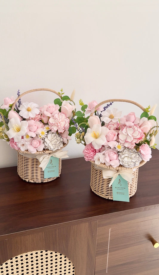 Bloom Soap Flower Garden Basket
