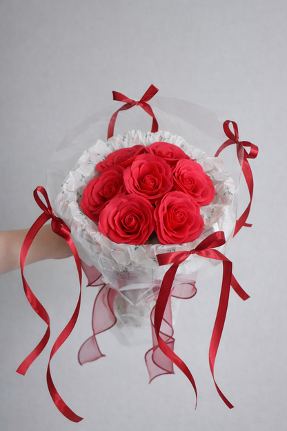 Heartstrings Soap Flower Bouquet